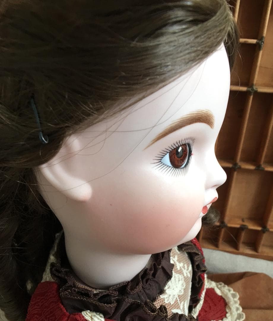 ビスクドール (8/29-F11G-60) 約60cm リプロ 作家様モノです。