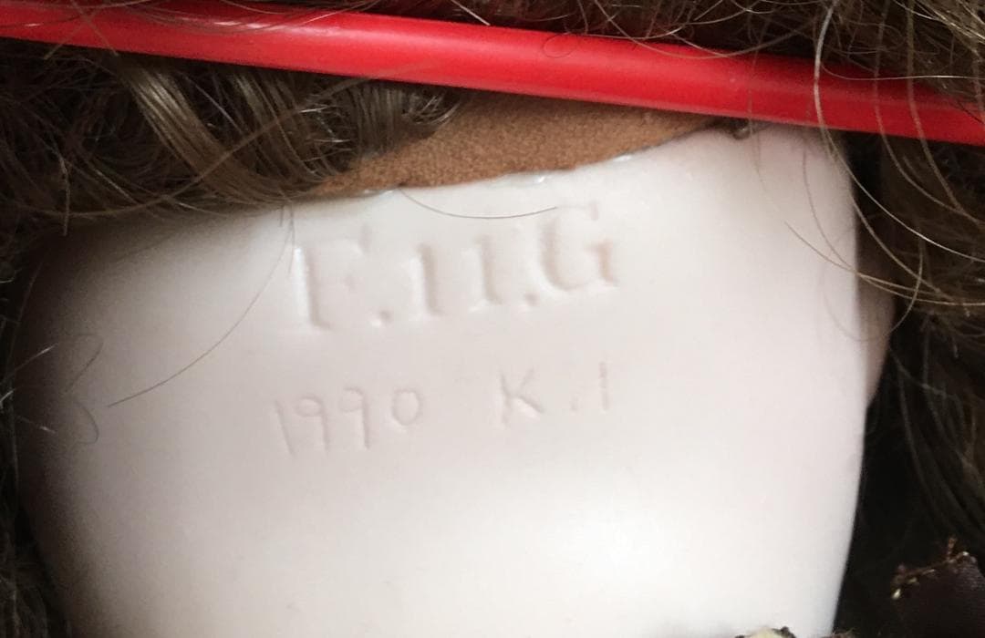 ビスクドール (8/29-F11G-60) 約60cm リプロ 作家様モノです。