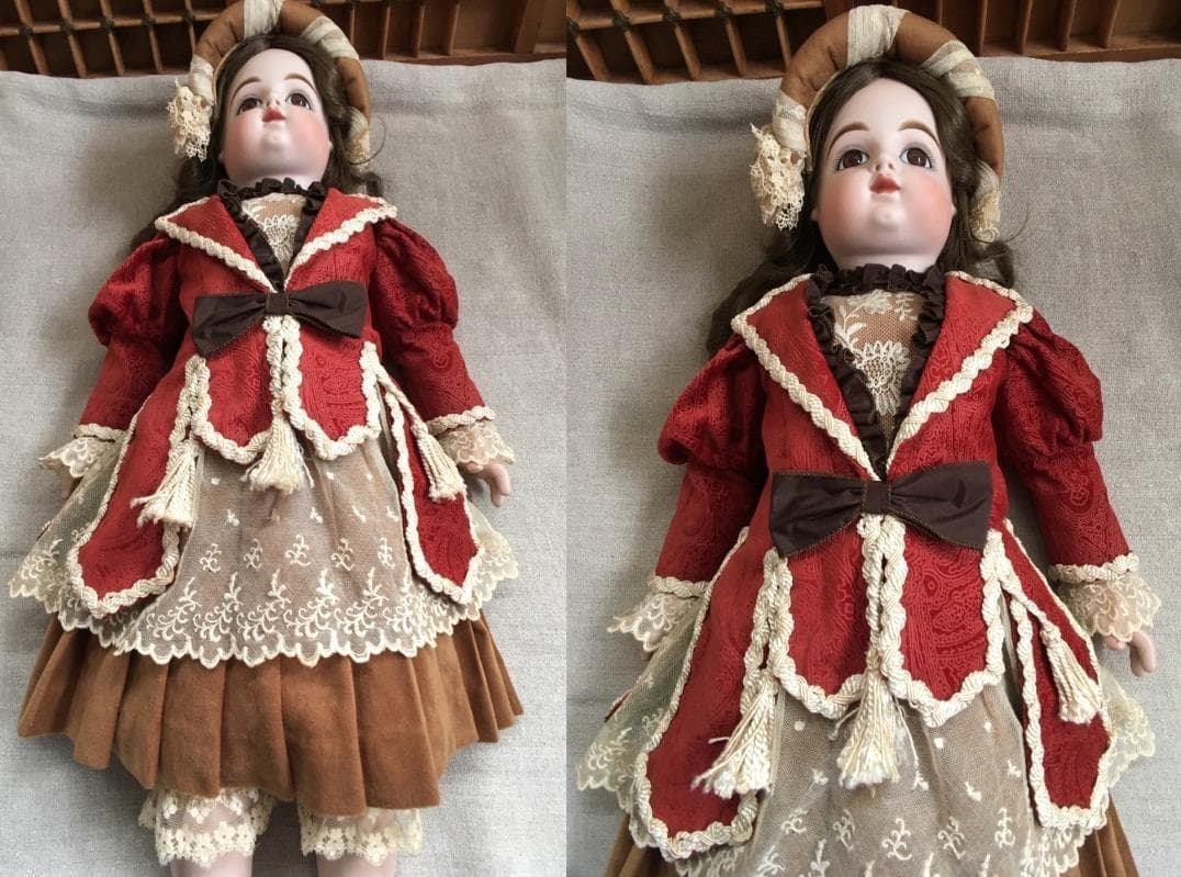 ビスクドール (8/29-F11G-60) 約60cm リプロ 作家様モノです。