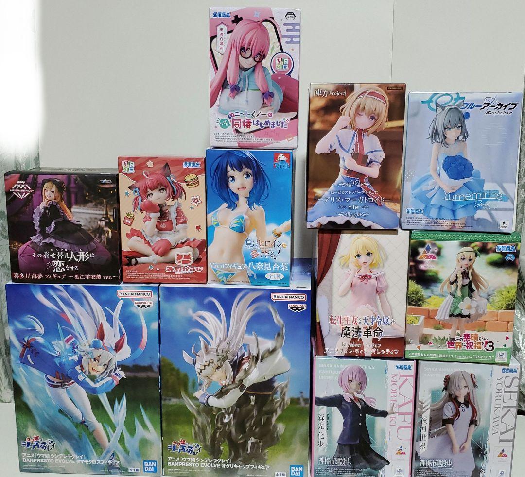 プライズフィギュア 12点セット ウマ娘 着せ恋 東方Project - メルカリ