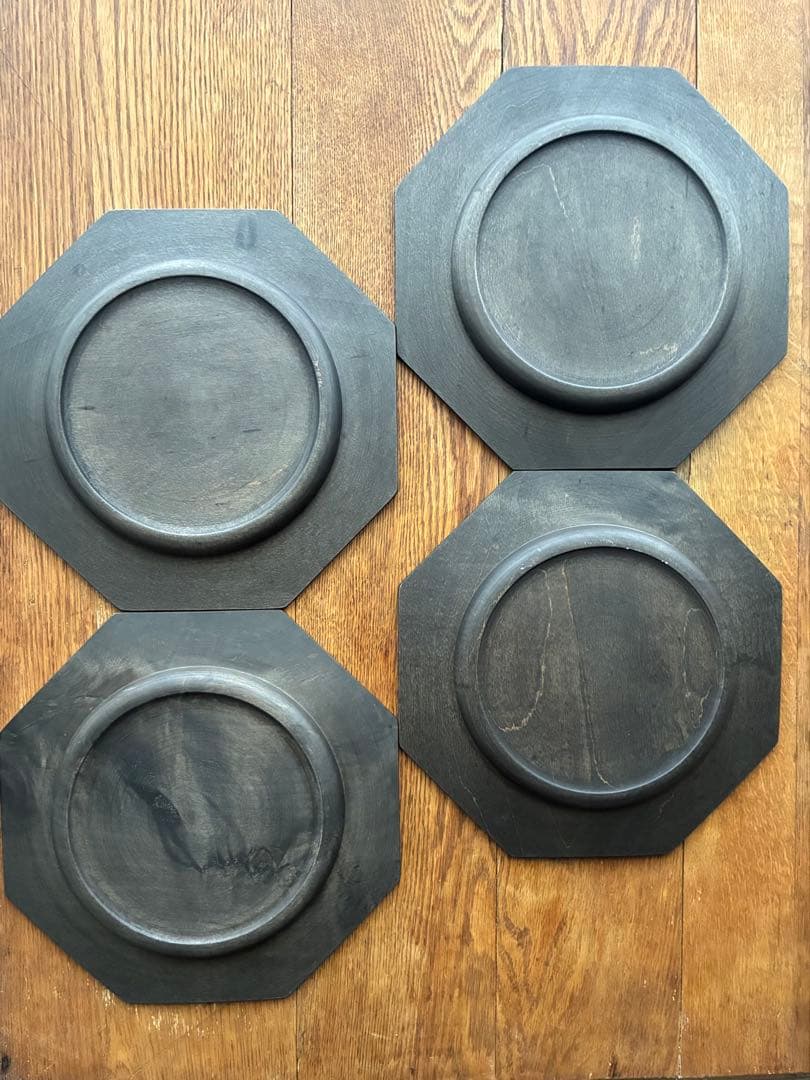 北山栄太 貴重な八角形4枚セット