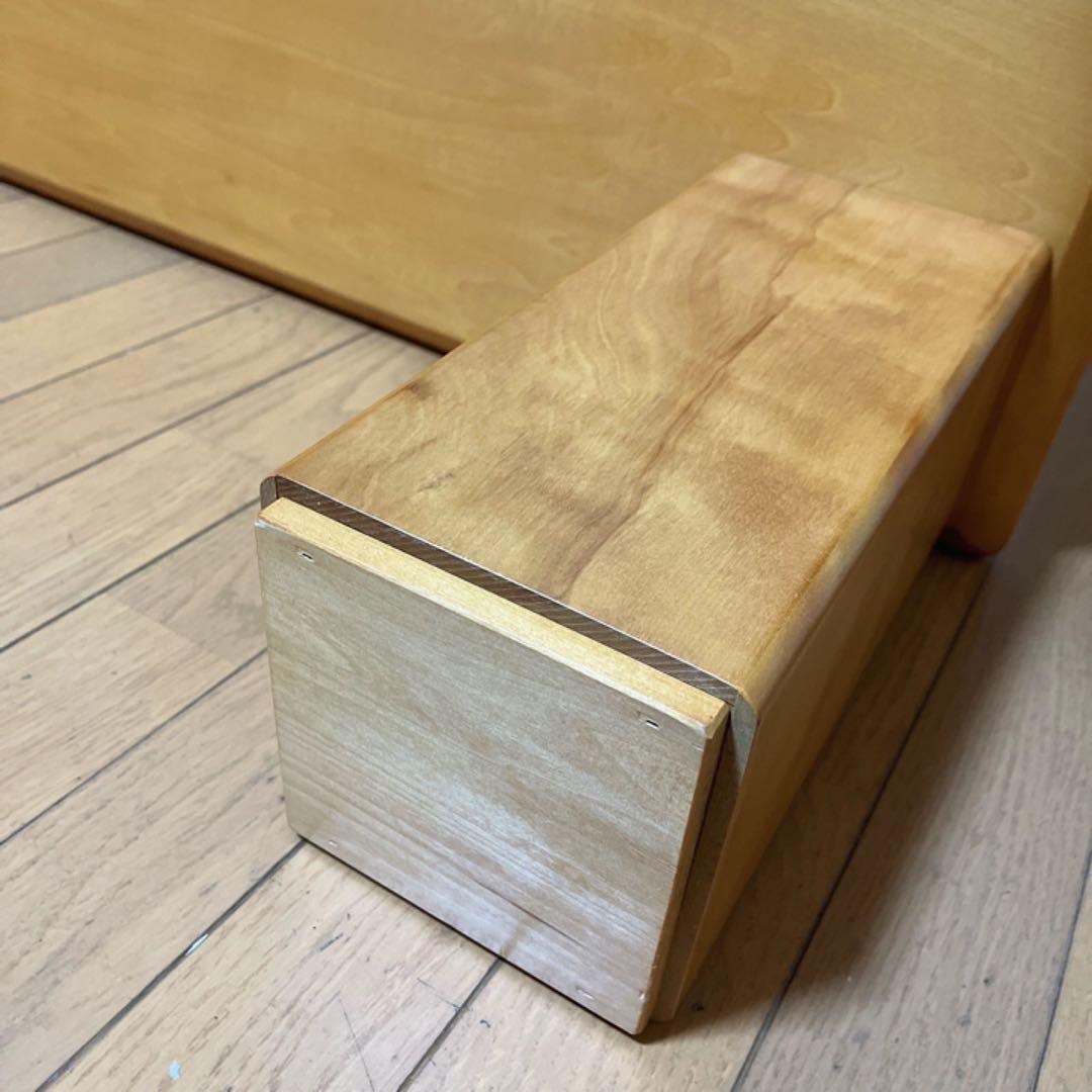 モリシゲ 森繁 センターテーブル ガラステーブル ローテーブル 家具 天然木