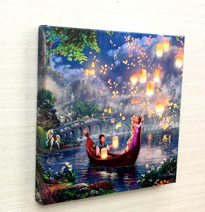 新品★ディズニー/ トーマス・キンケード「塔の上のラプンツェル」