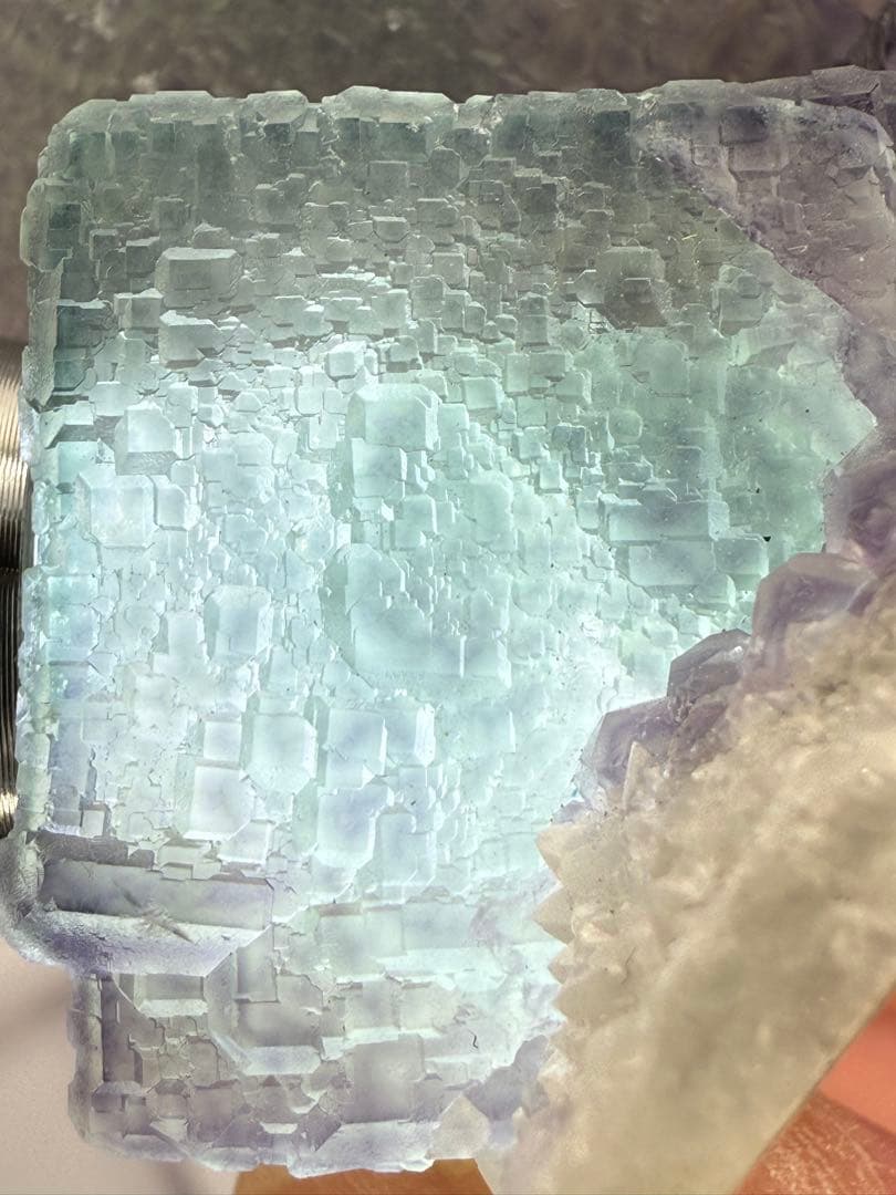 フローライト　蛍石　福建省産　結晶　鉱物標本　天然石