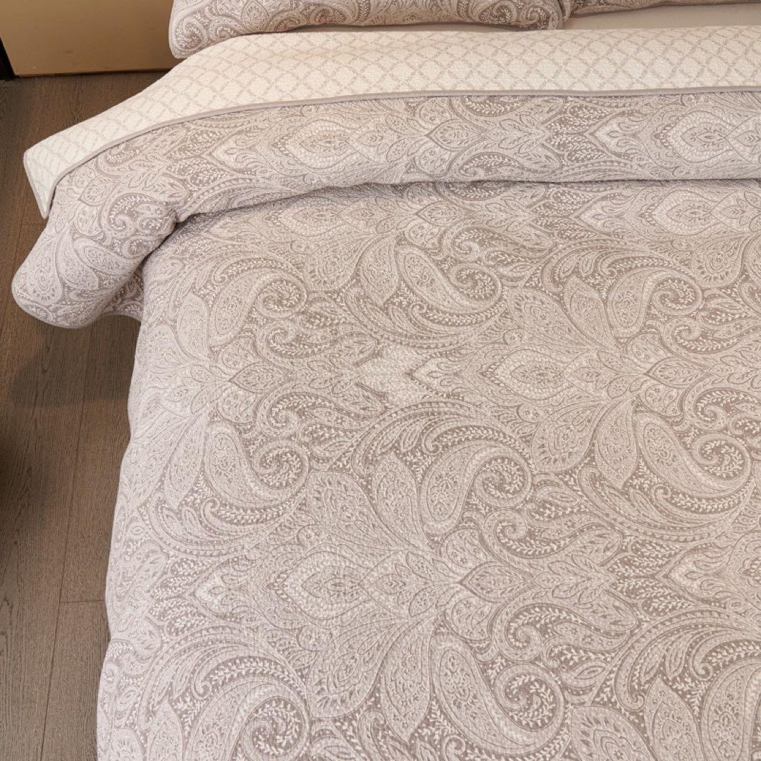 キルトベッドカバー3点セット綿マルチカバー キルティング PSLH01