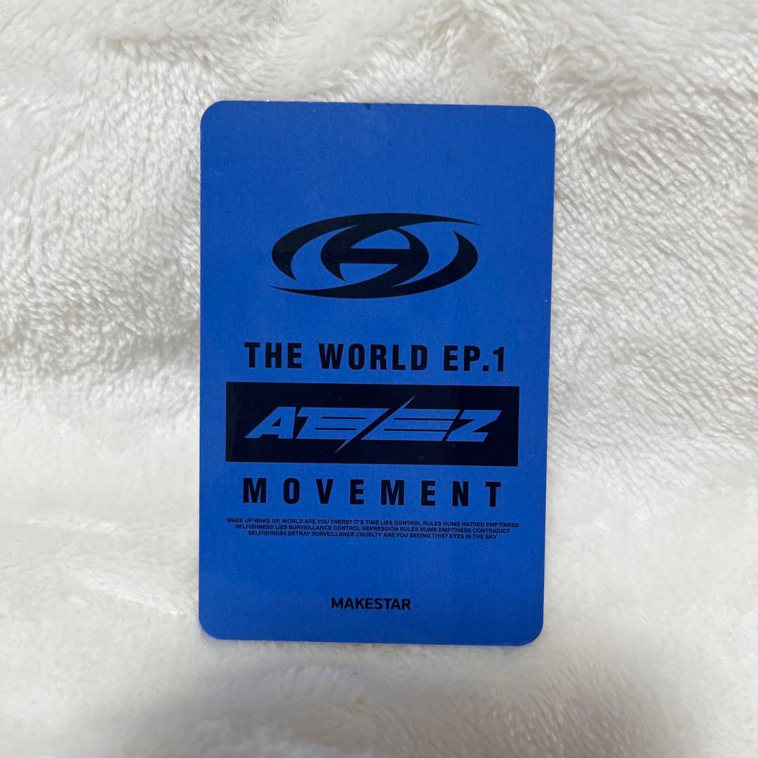 ateez アチズ ホンジュン トレカ movement makestar - メルカリ