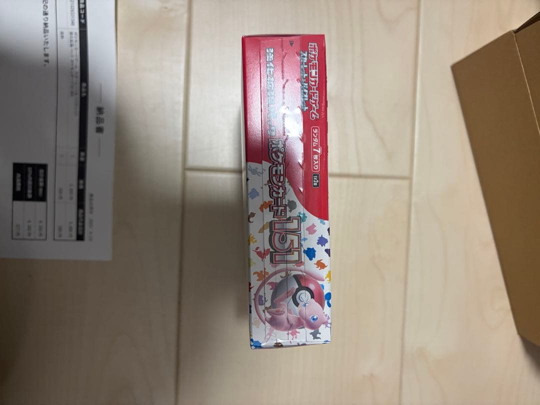 新品未開封シュリンクつき】ポケモンカード151 1BOX ポケセン産 納品