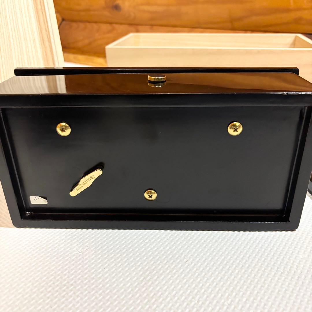 【希少】SANKYO 宮原隆岳 ORPHEUS オルゴール 50弁 螺鈿 漆器