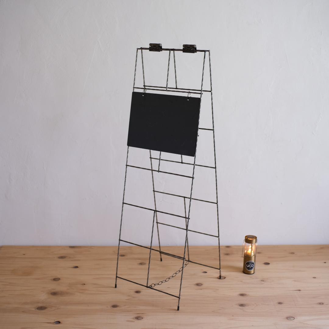 無骨なアイアン脚＆ウッドの飾り棚ｐイベント什器　アトリエ ラック