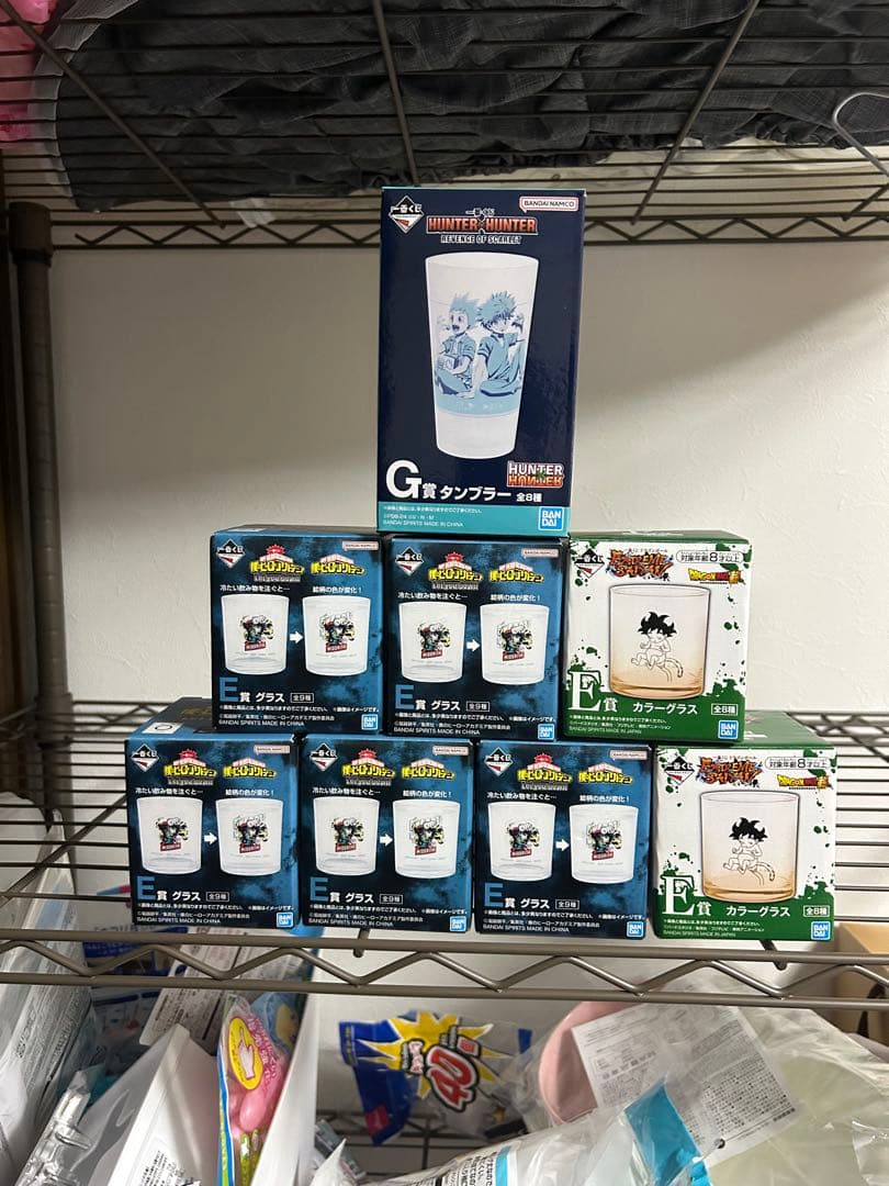 フィギュア・グラス・マグカップセット