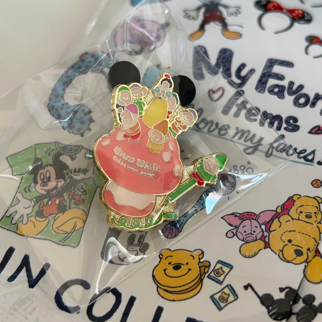 ディズニー ピンバッジ マイフェイバリットアイテムズ 白雪姫