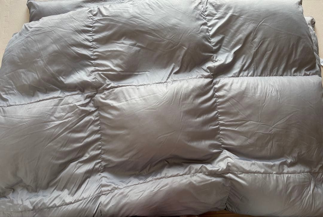 アイリスプラザ 羽毛布団 ホワイトダックダウン80％ シングル