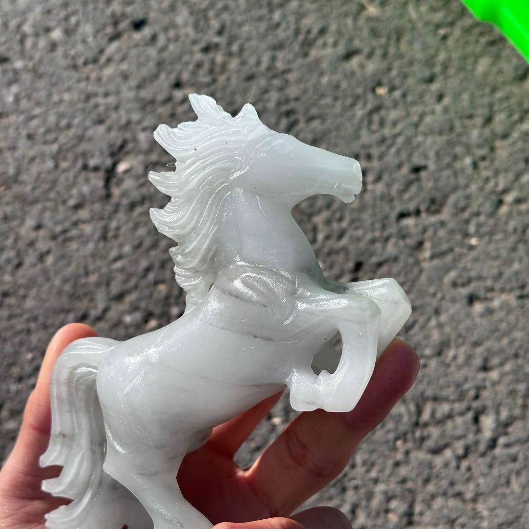 天然石エンジェルライトの馬　ご購入前に在庫確認必要G.155
