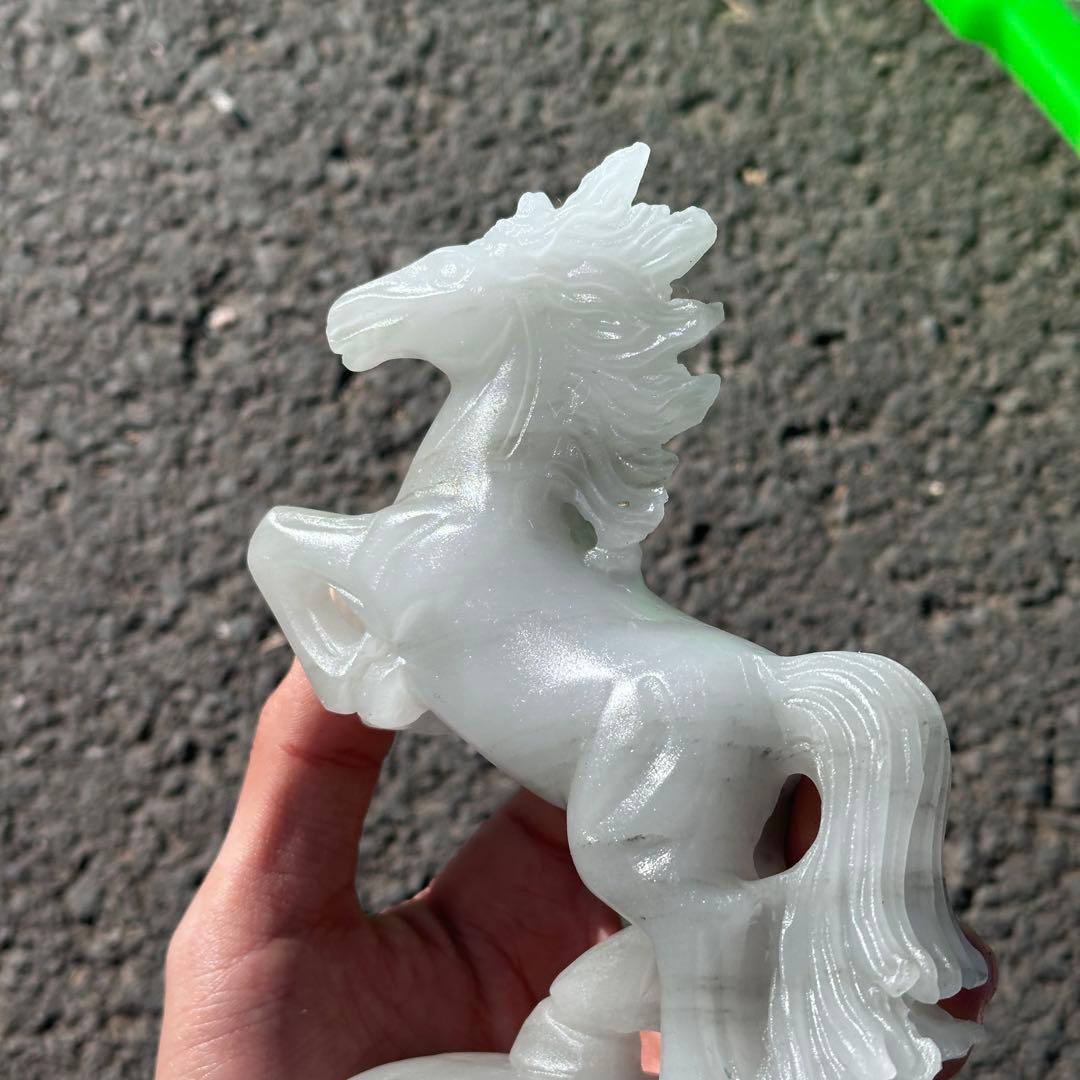 天然石エンジェルライトの馬　ご購入前に在庫確認必要G.155