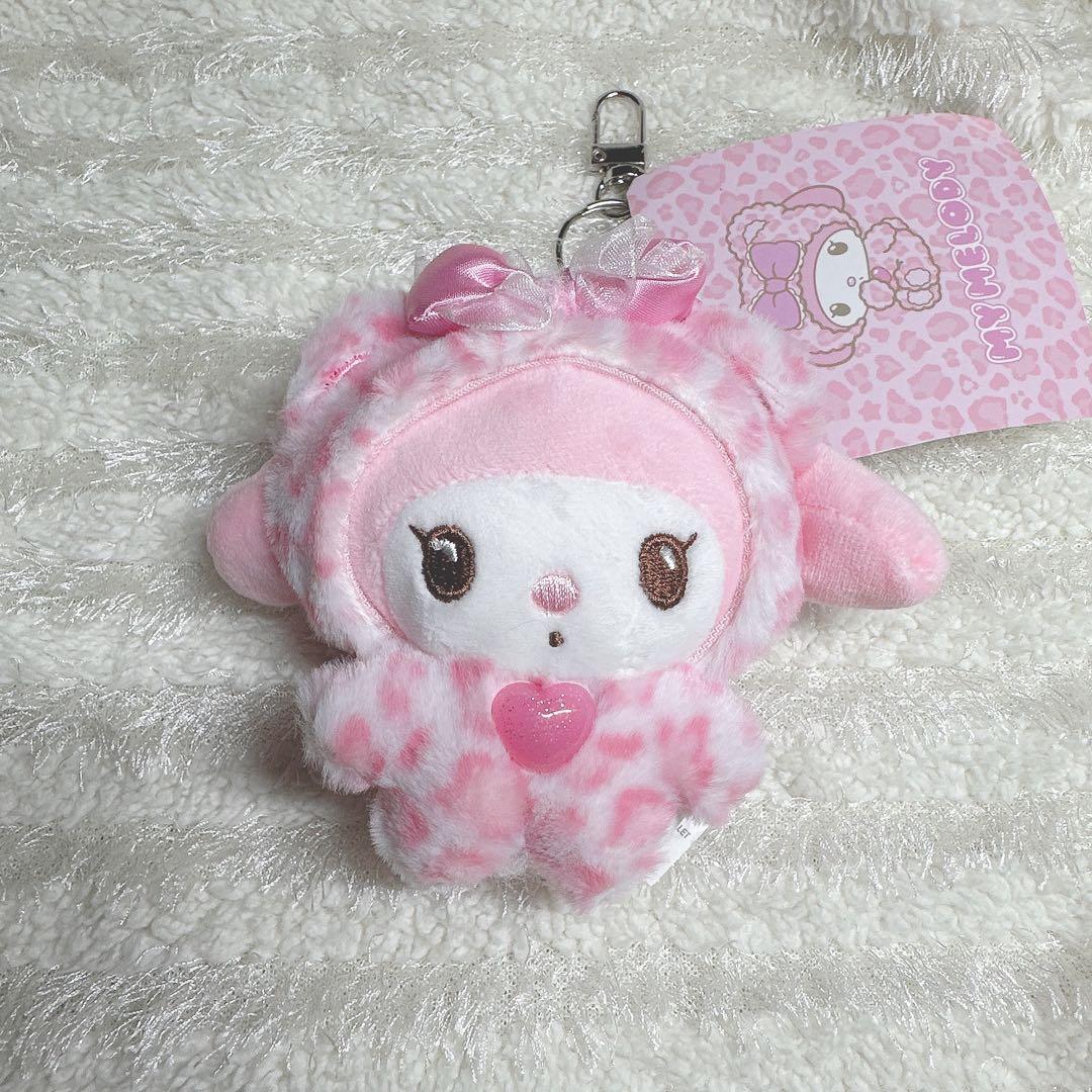 マイメロ ヒョウ柄 ギャルクマ ぬいぐるみ キーホルダー マスコット