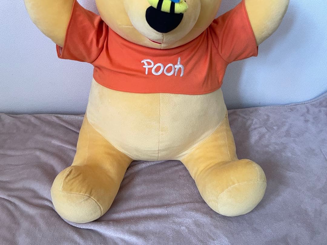 特大 くまのプーさん ぬいぐるみ 高さ70cm 奥行50cm 幅60cm