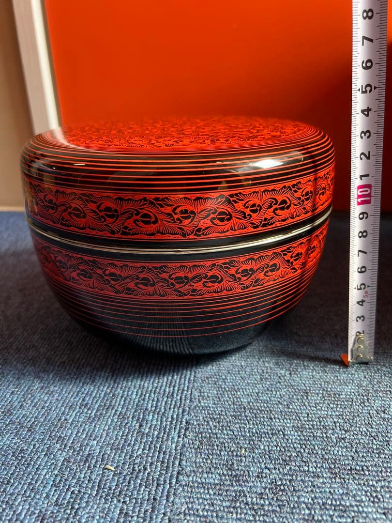 1283 讃岐蒟醤塗金喰籠 菓子器 坂本雪斎？ 未使用 - メルカリ