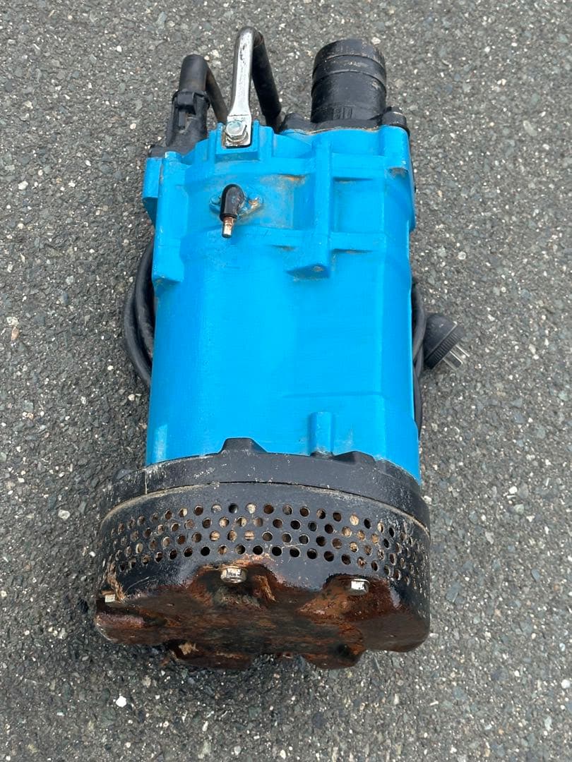 4.ツルミポンプKTVE3-37 60HZ 口径80mm三相200V 3.7KW