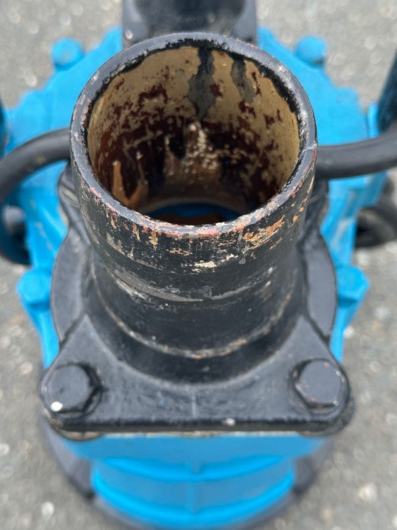 4.ツルミポンプKTVE3-37 60HZ 口径80mm三相200V 3.7KW