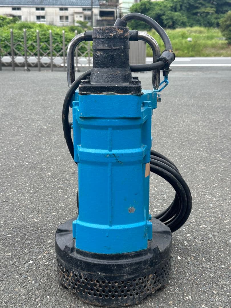 4.ツルミポンプKTVE3-37 60HZ 口径80mm三相200V 3.7KW