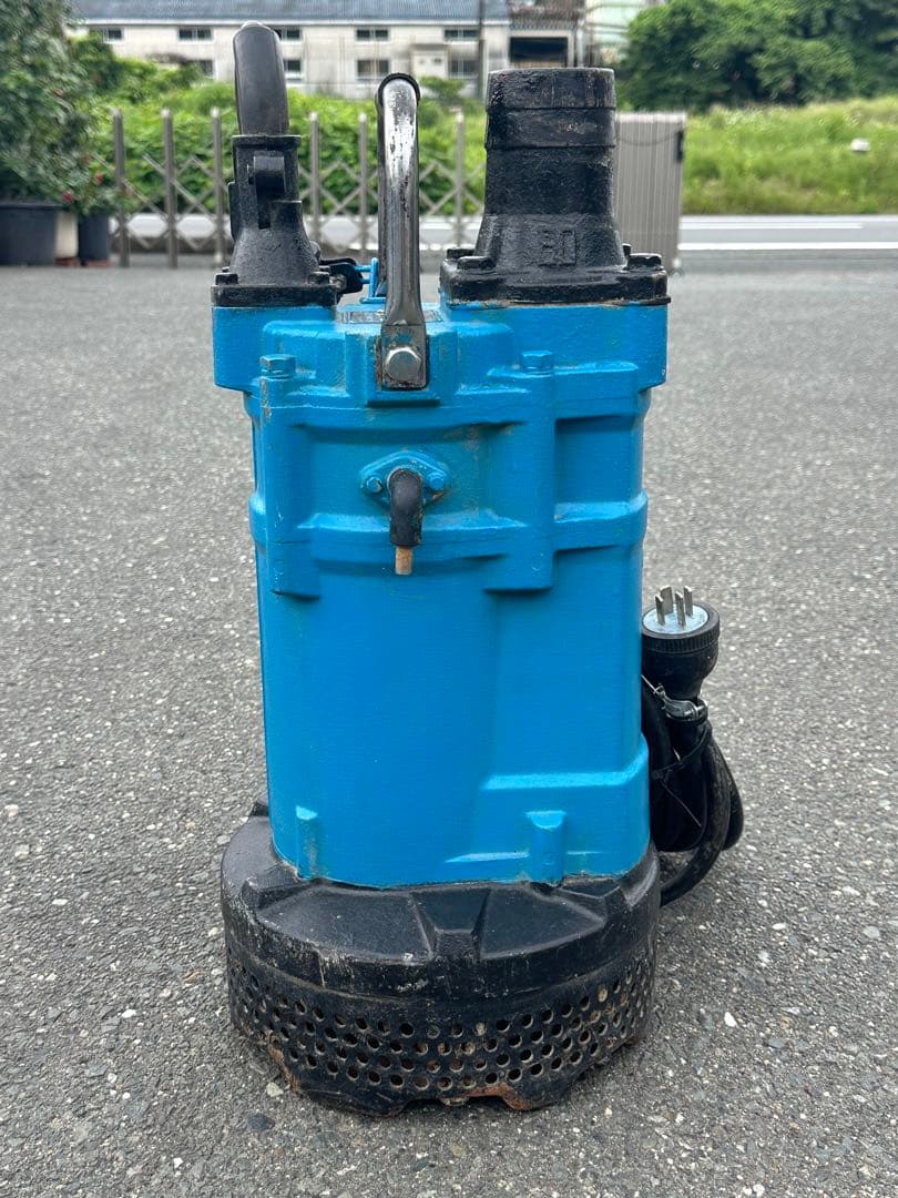 4.ツルミポンプKTVE3-37 60HZ 口径80mm三相200V 3.7KW