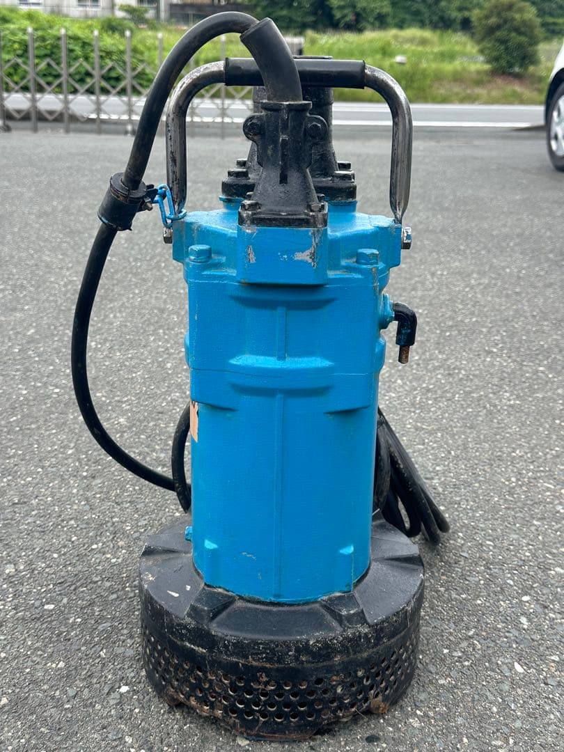 4.ツルミポンプKTVE3-37 60HZ 口径80mm三相200V 3.7KW