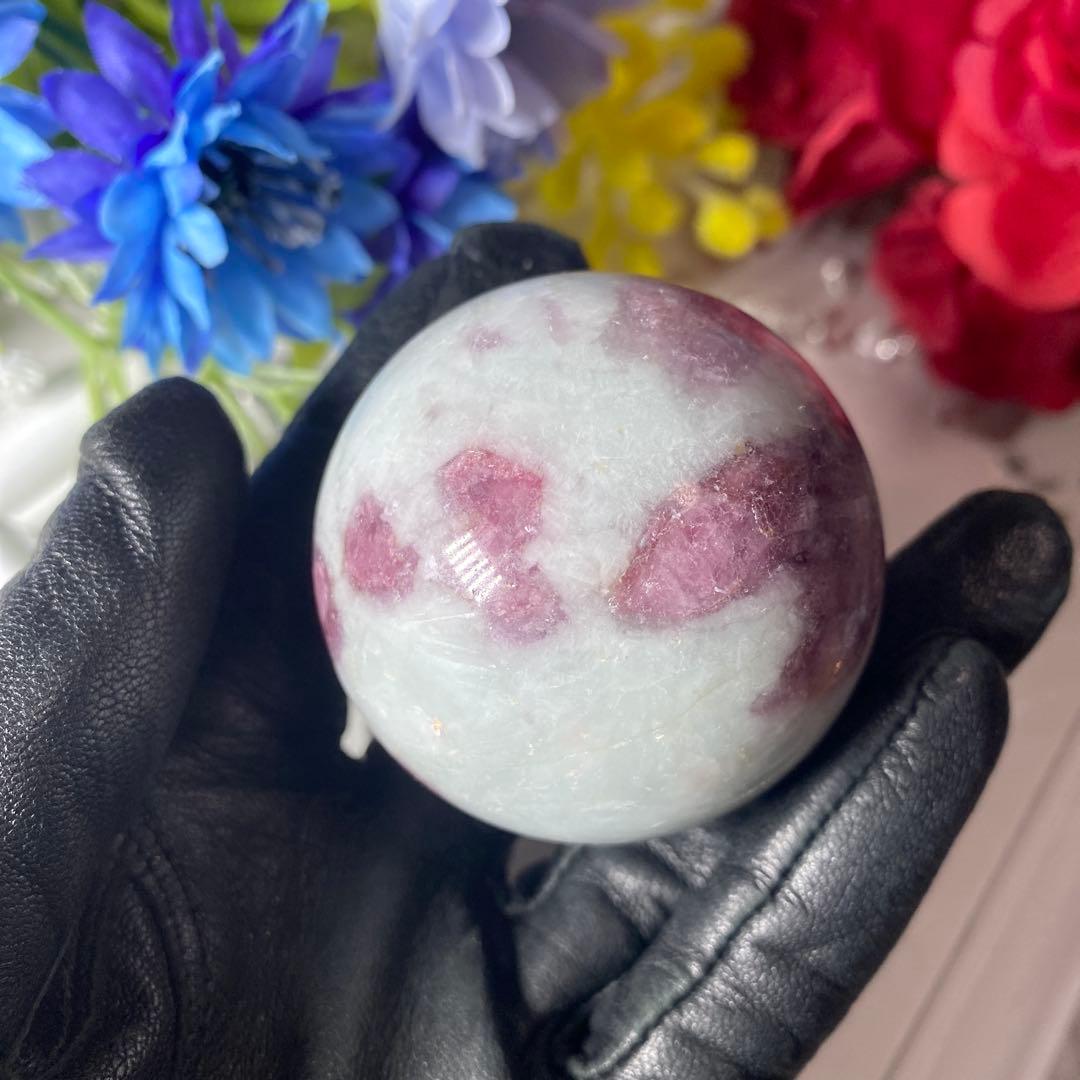 ピンクトルマリン スフィア 50.8mm