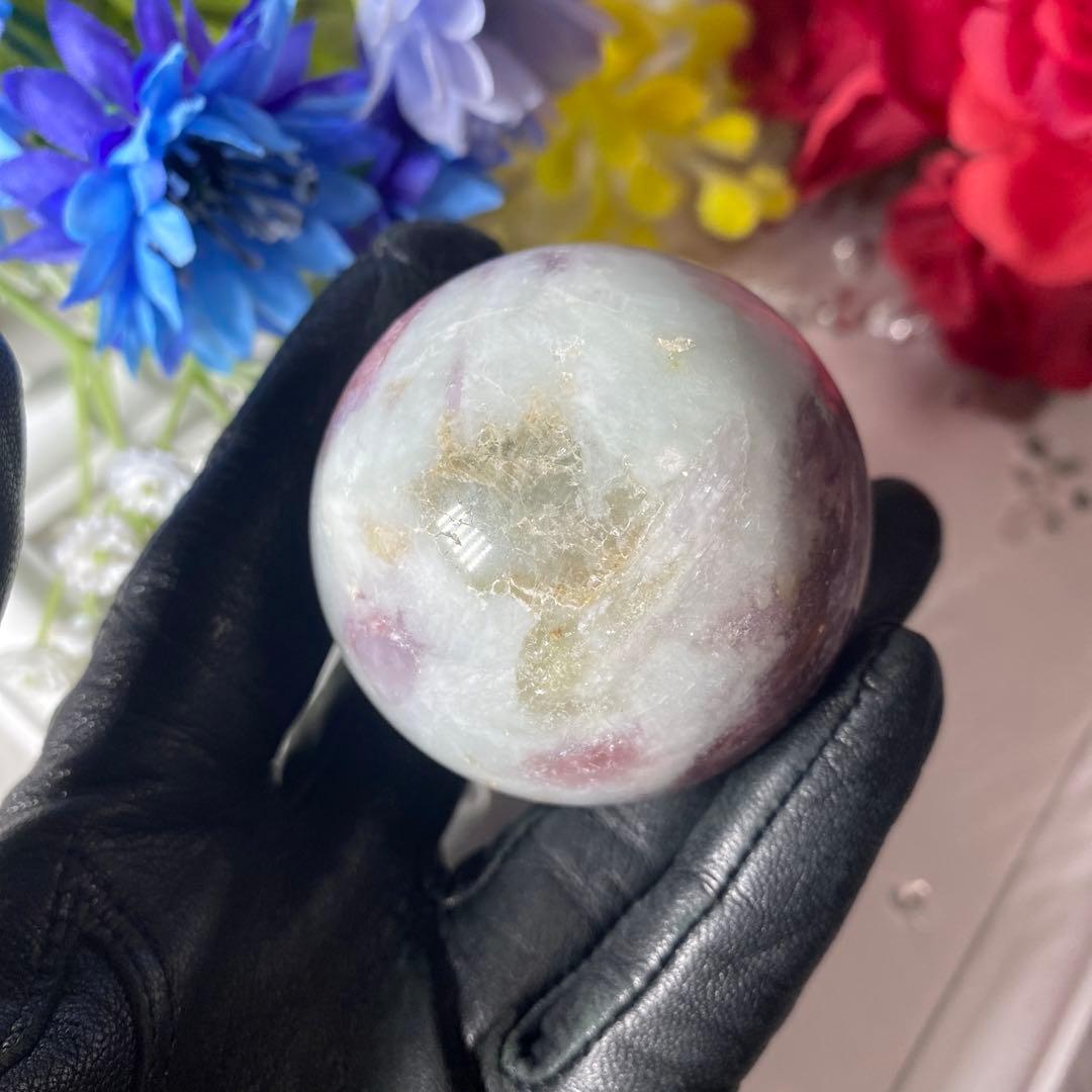 ピンクトルマリン スフィア 50.8mm