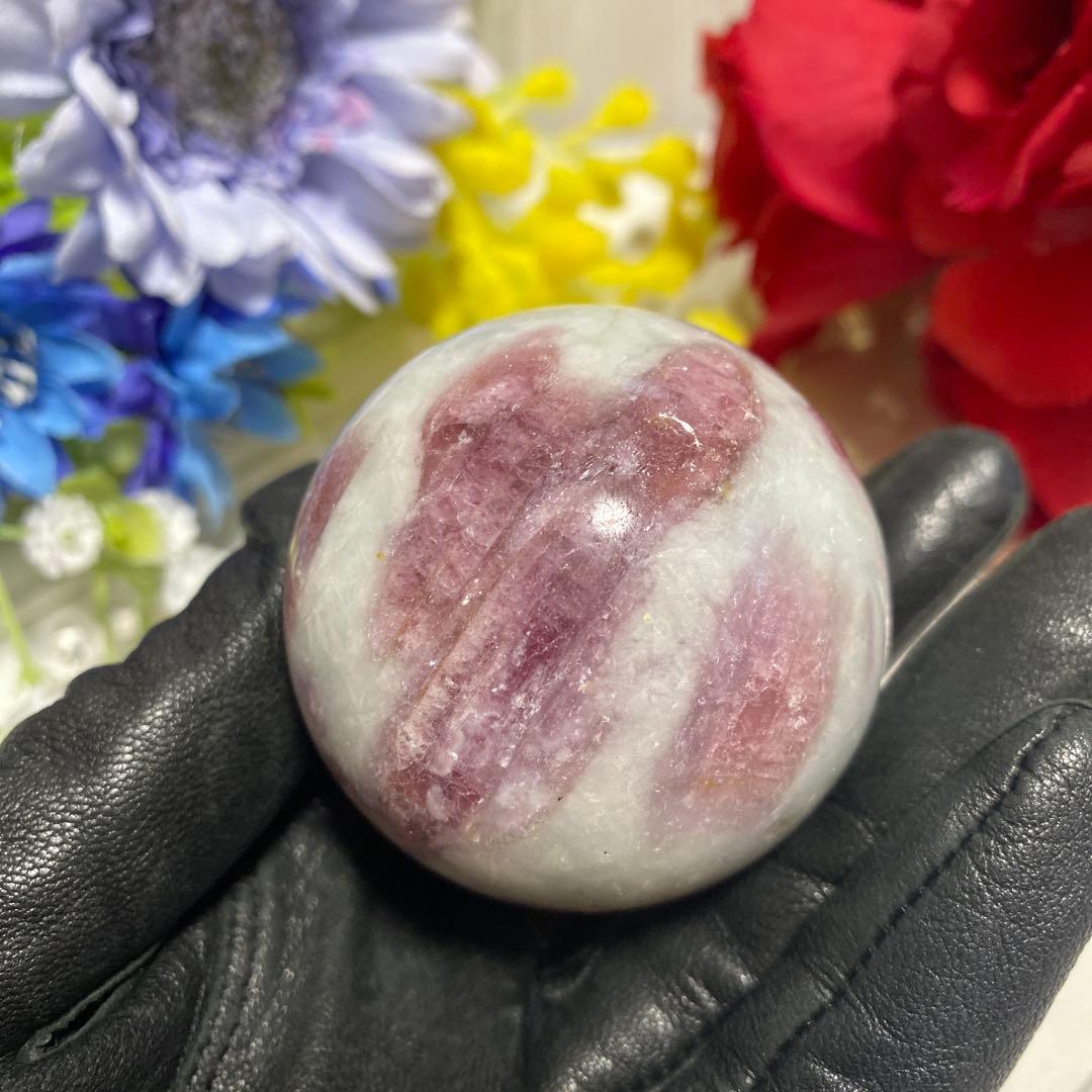 ピンクトルマリン スフィア 50.8mm