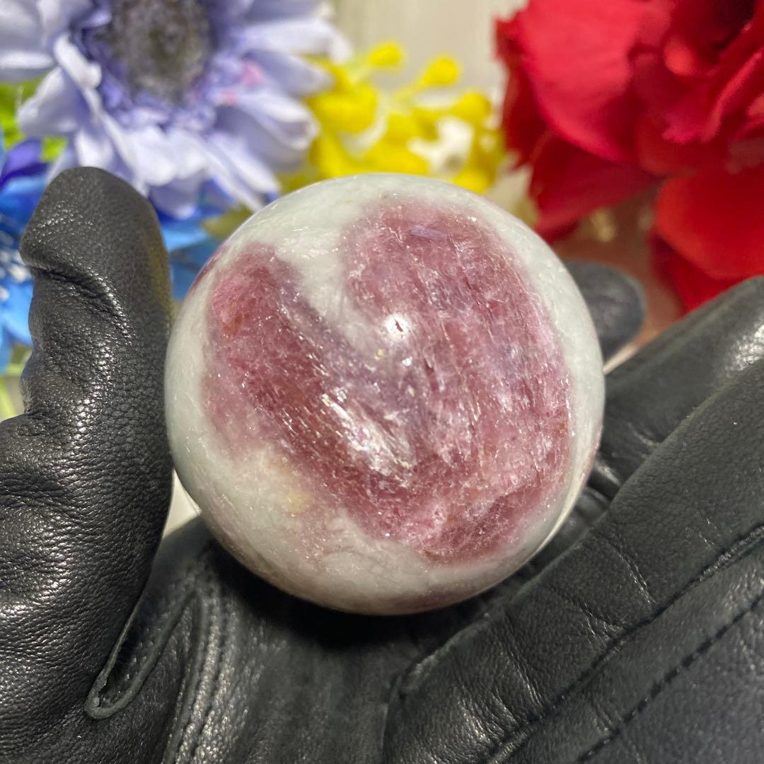 ピンクトルマリン スフィア 50.8mm