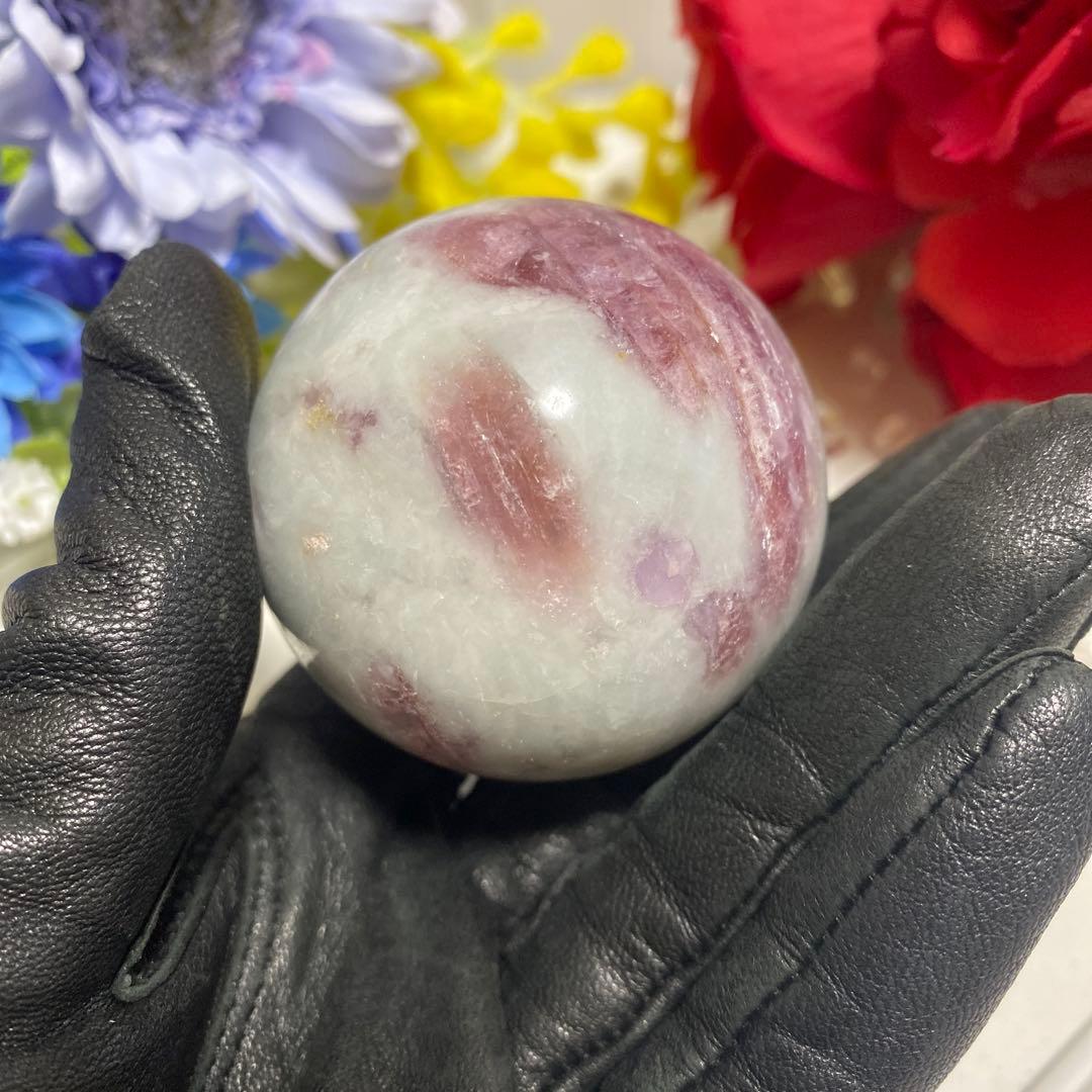 ピンクトルマリン スフィア 50.8mm