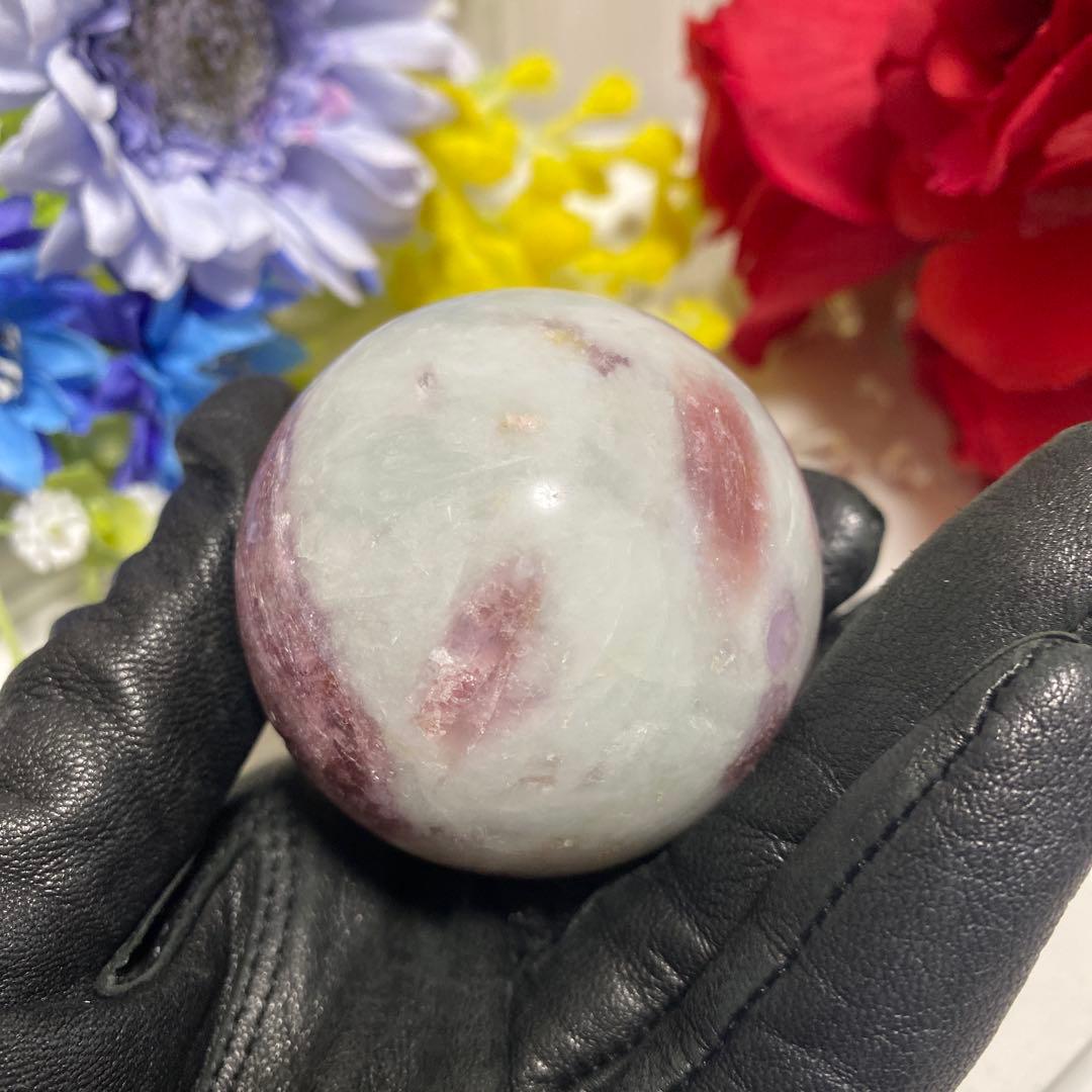 ピンクトルマリン スフィア 50.8mm