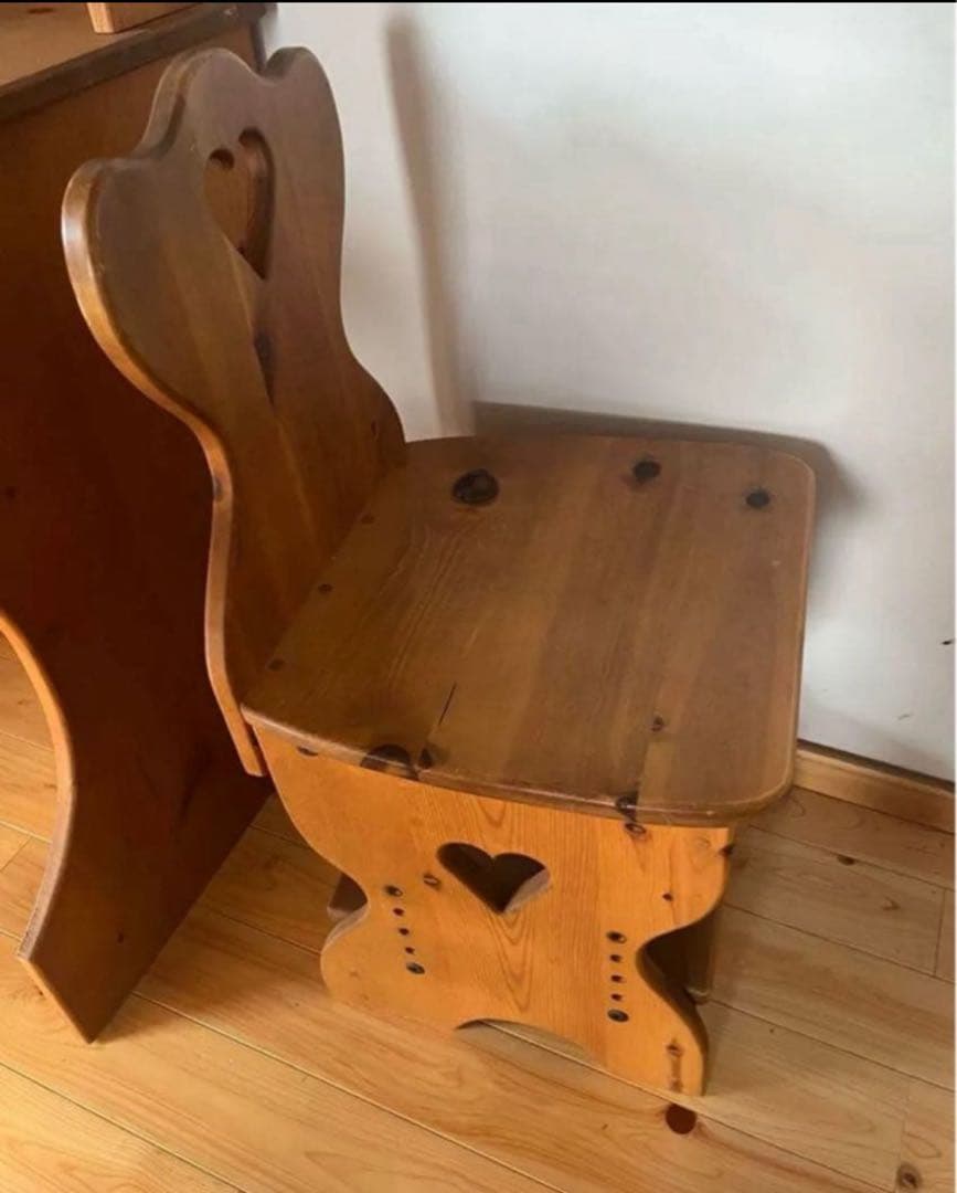 勉強机 木製 デスク 机 ナチュラル テーブル 学習机 天然木　カントリー　家具