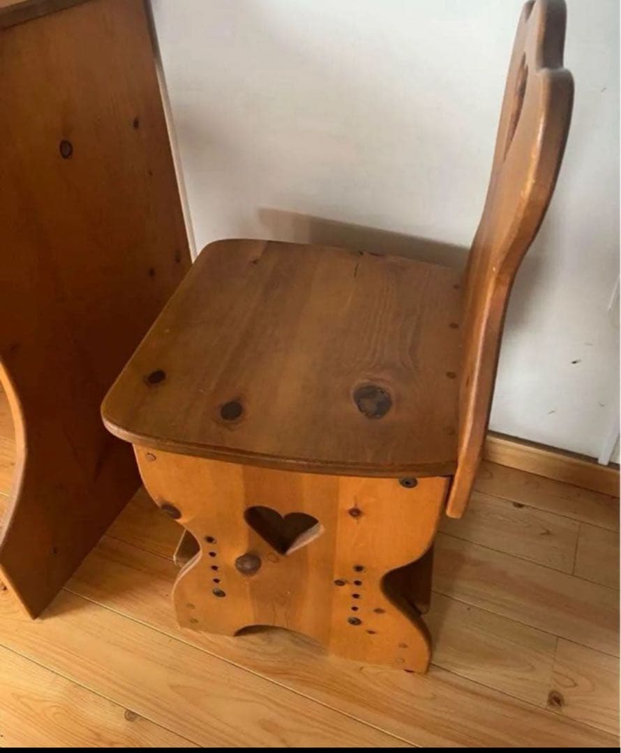 勉強机 木製 デスク 机 ナチュラル テーブル 学習机 天然木　カントリー　家具