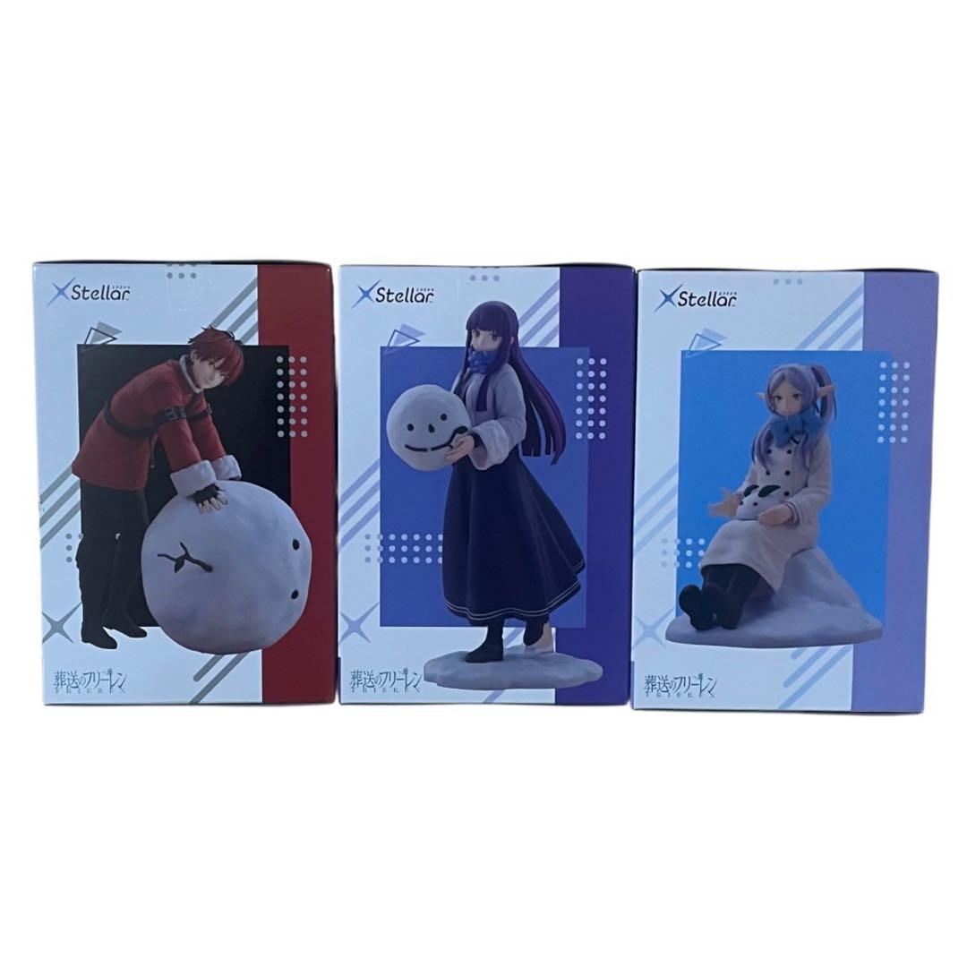 葬送のフリーレン フリーレン フェルン シュタルク フィギュア 雪遊び