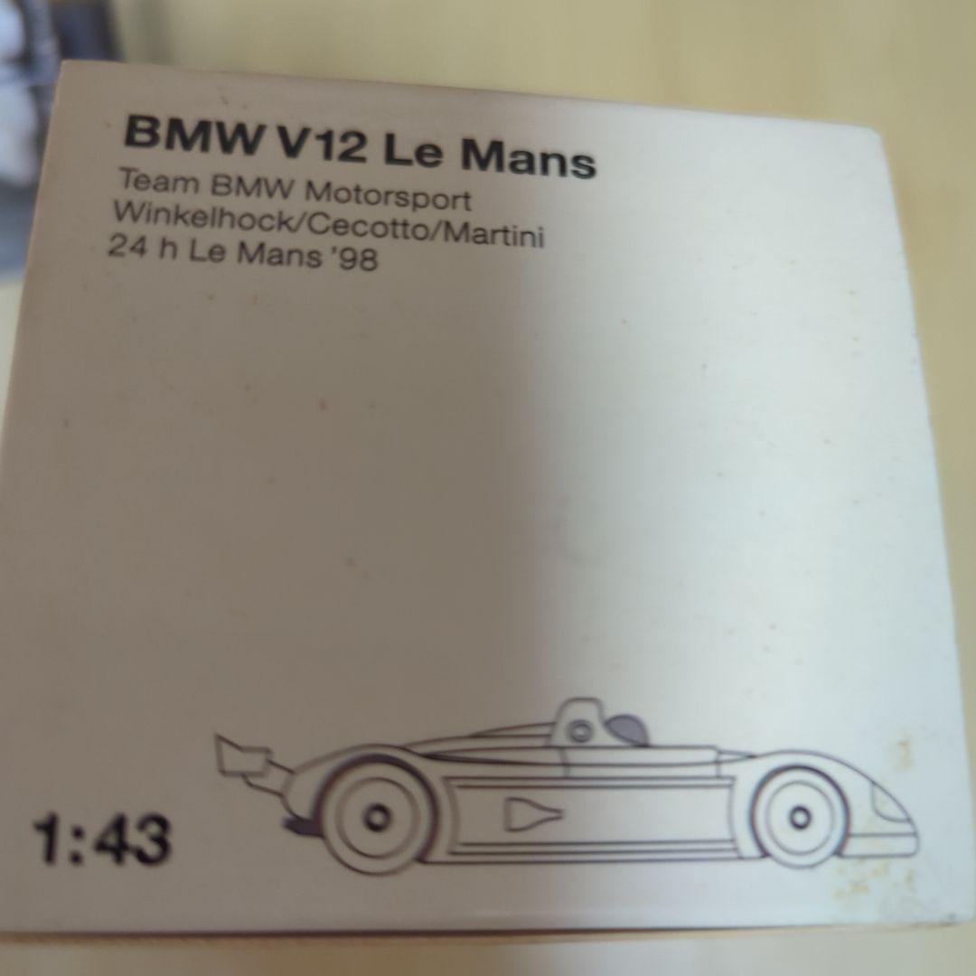 BMW V12 Le Mans ミニカー 1998年 - メルカリ