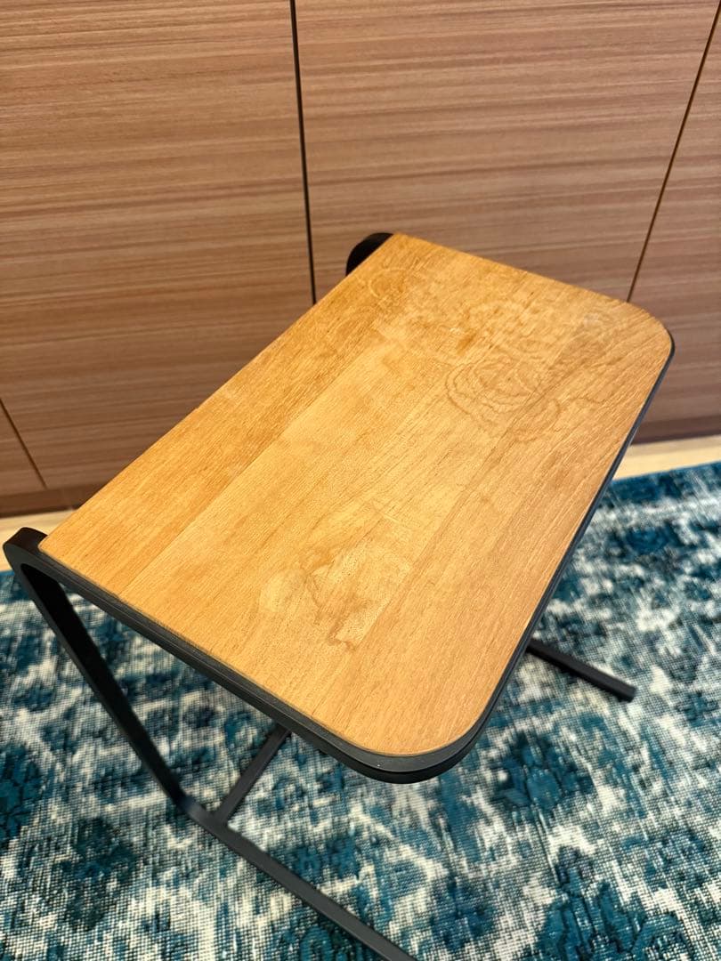 Ethnicraft エスニクラフト サイドテーブル オーク ブラックスチール