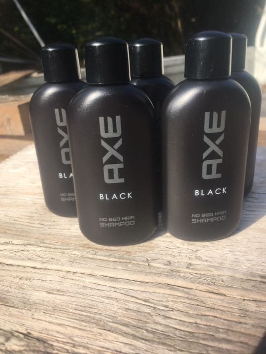 AXE BLACK ノーベッドヘアシャンプー5本