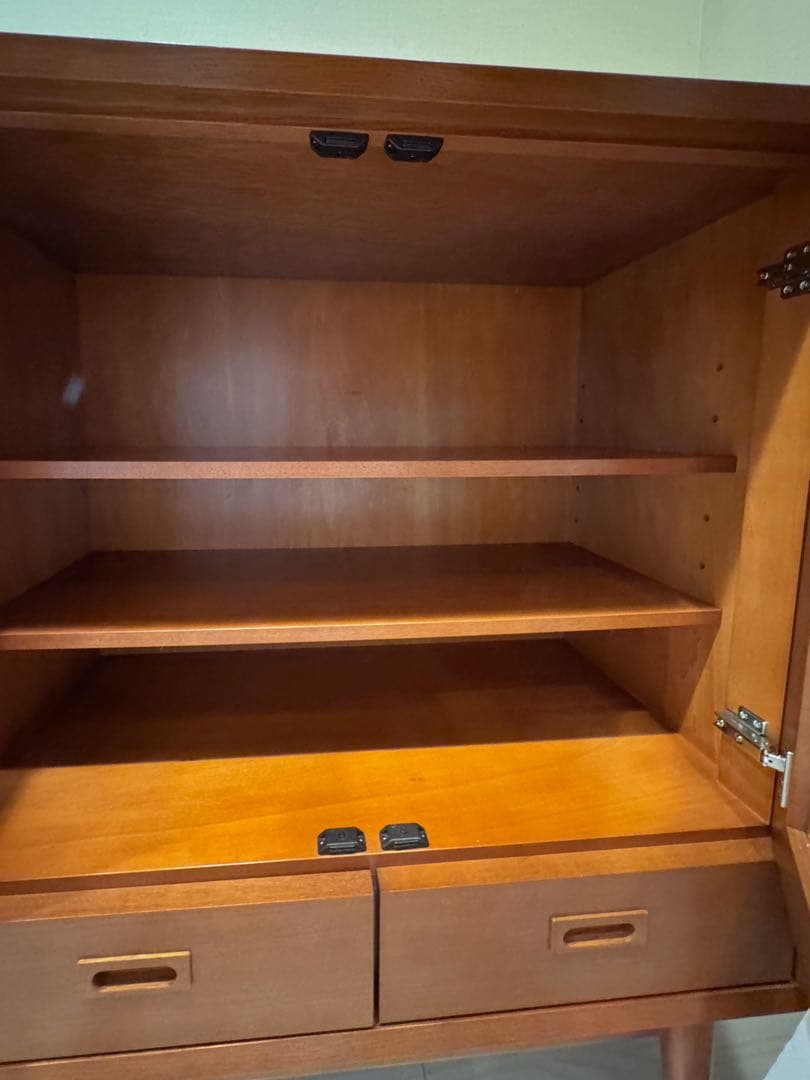 カリモク60 カップボード　送料込 美品！　短期出品