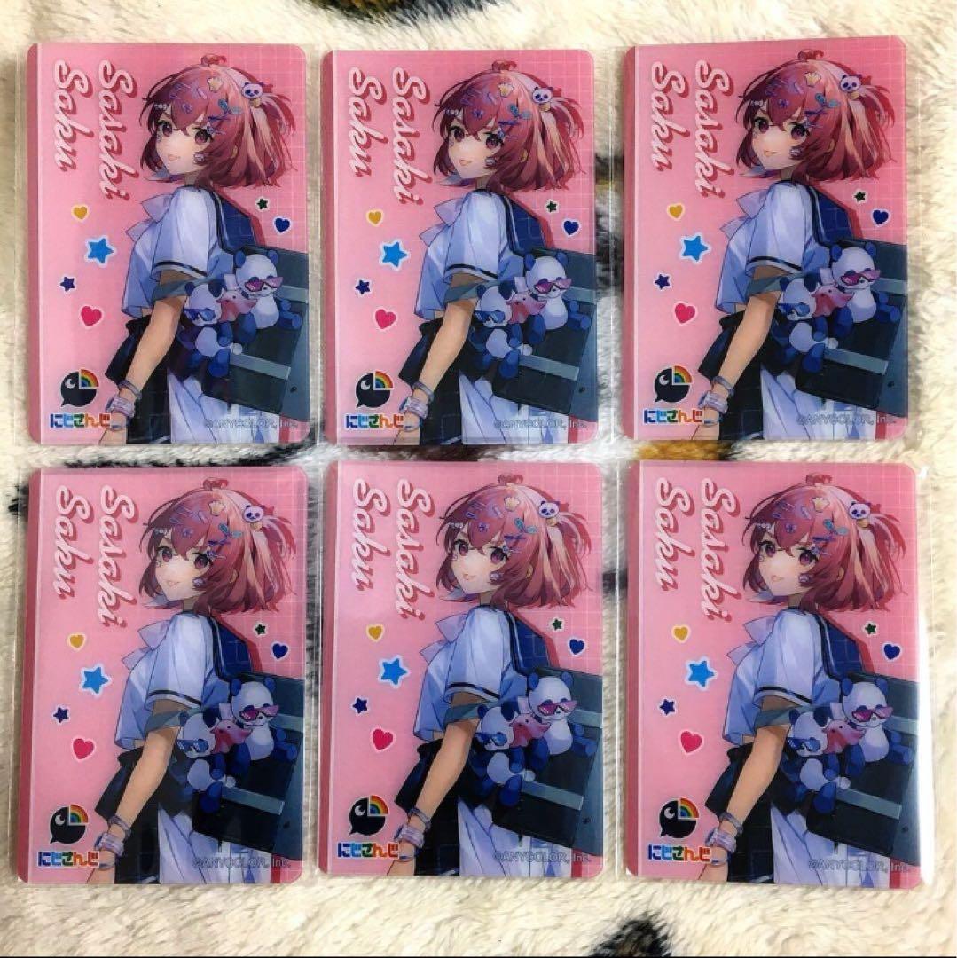 にじさんじ 笹木咲 セブンイレブン オリジナルイラストカード - メルカリ