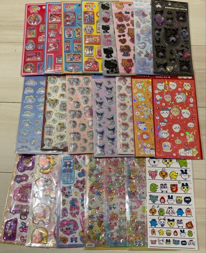 新品　ボンボンドロップシール　サンリオ　たまごっち　国内正規品　102枚セット.