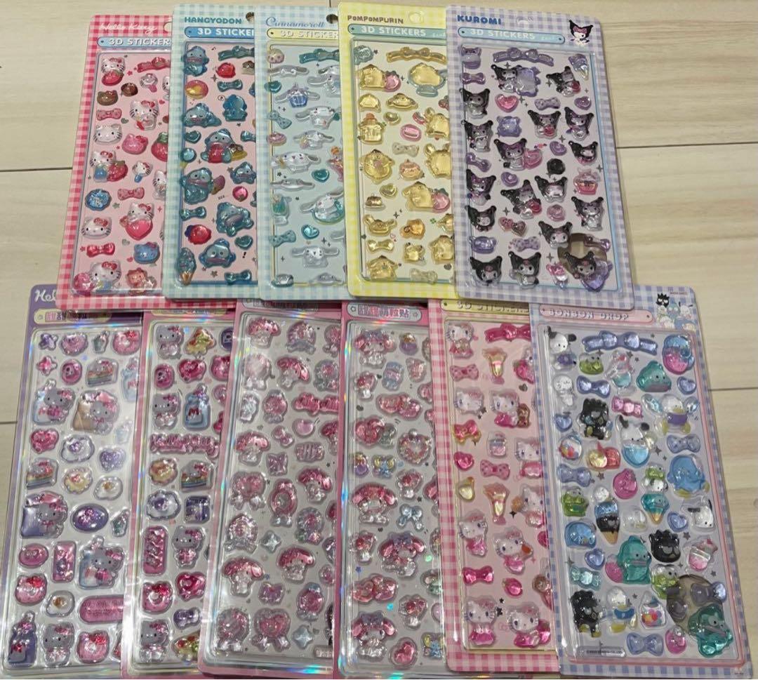 新品　ボンボンドロップシール　サンリオ　たまごっち　国内正規品　102枚セット.