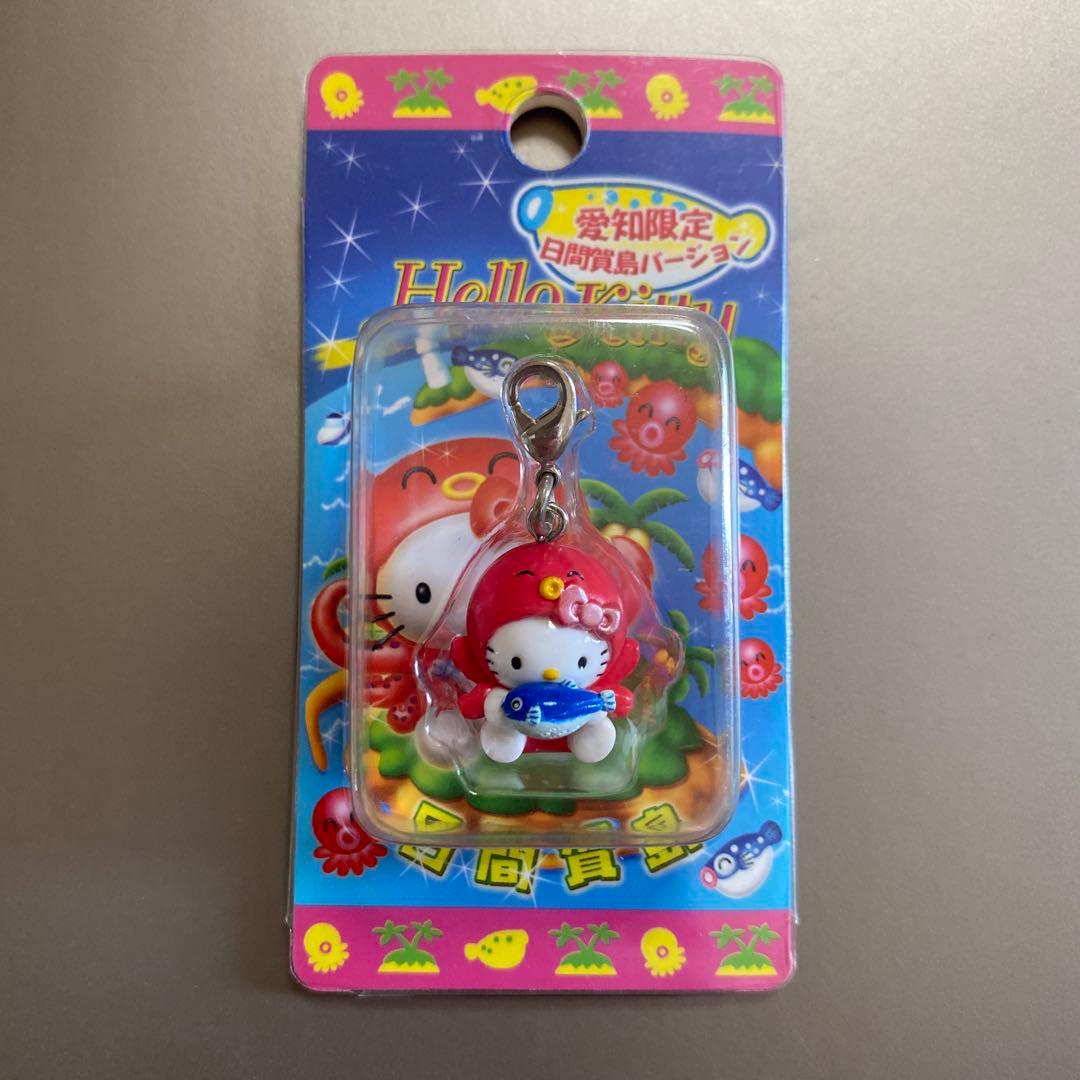 ハローキティファスナーマスコット愛知限定日間賀島バージョンたこ
