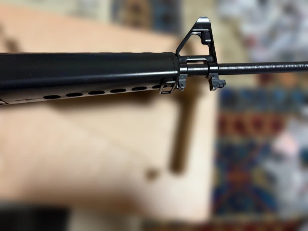 生産終了絶版品 マルイ エアーコッキングライフル コルト M16A1 状態