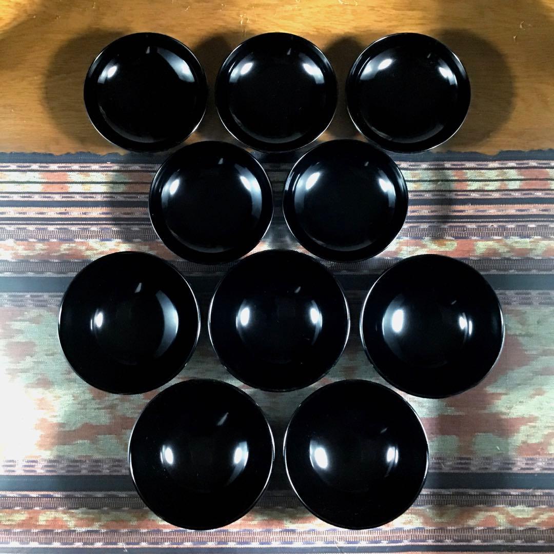 『スタうー特価』　越前塗　山久漆工　蓋付お椀　5客