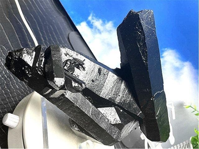 2020gAAA級【魔除け】◆天然モリオン黒水晶原石 B88C6/329C14C