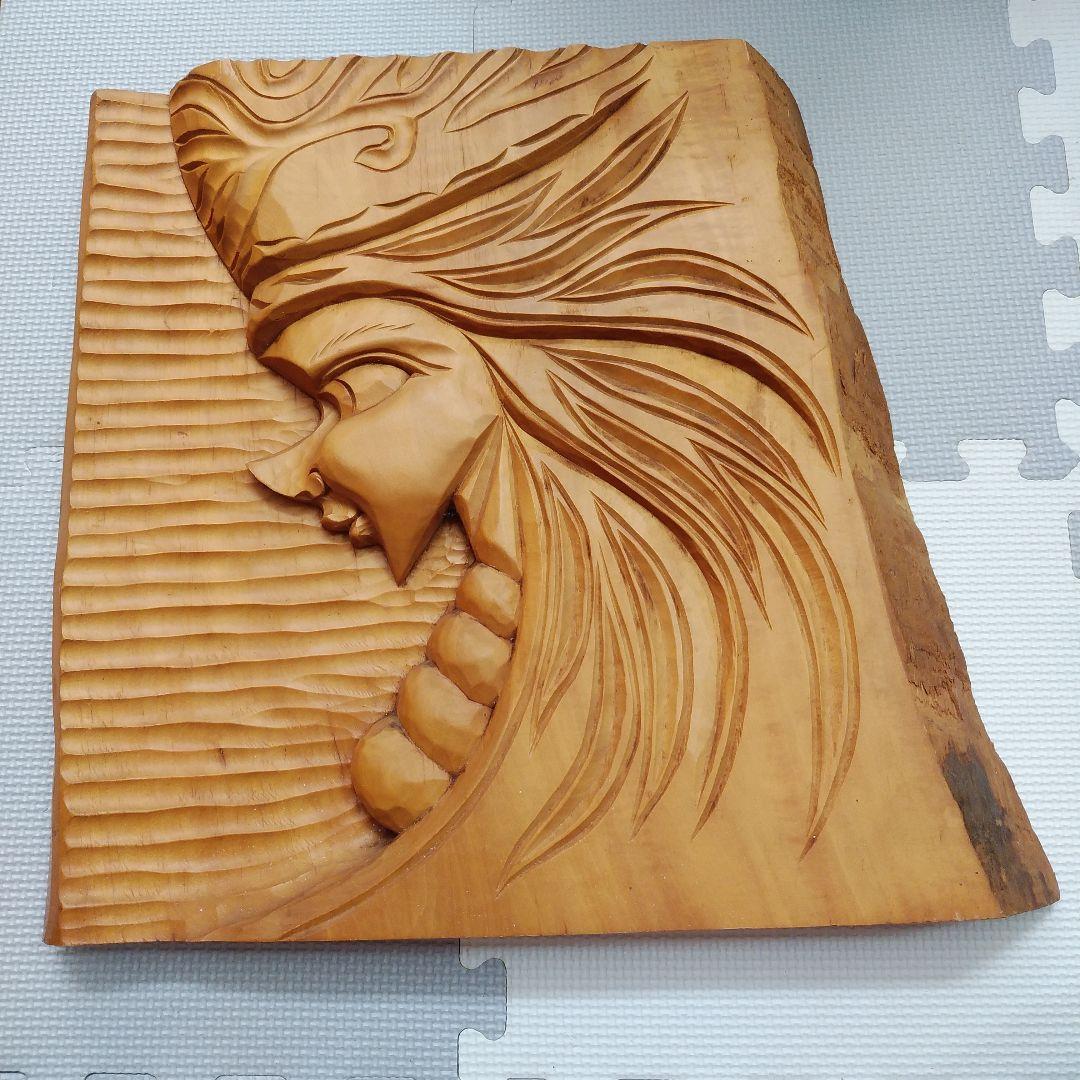 匿名配送】ピリカメノコ アイヌ 木彫り 北海道 民芸品 土産 女性