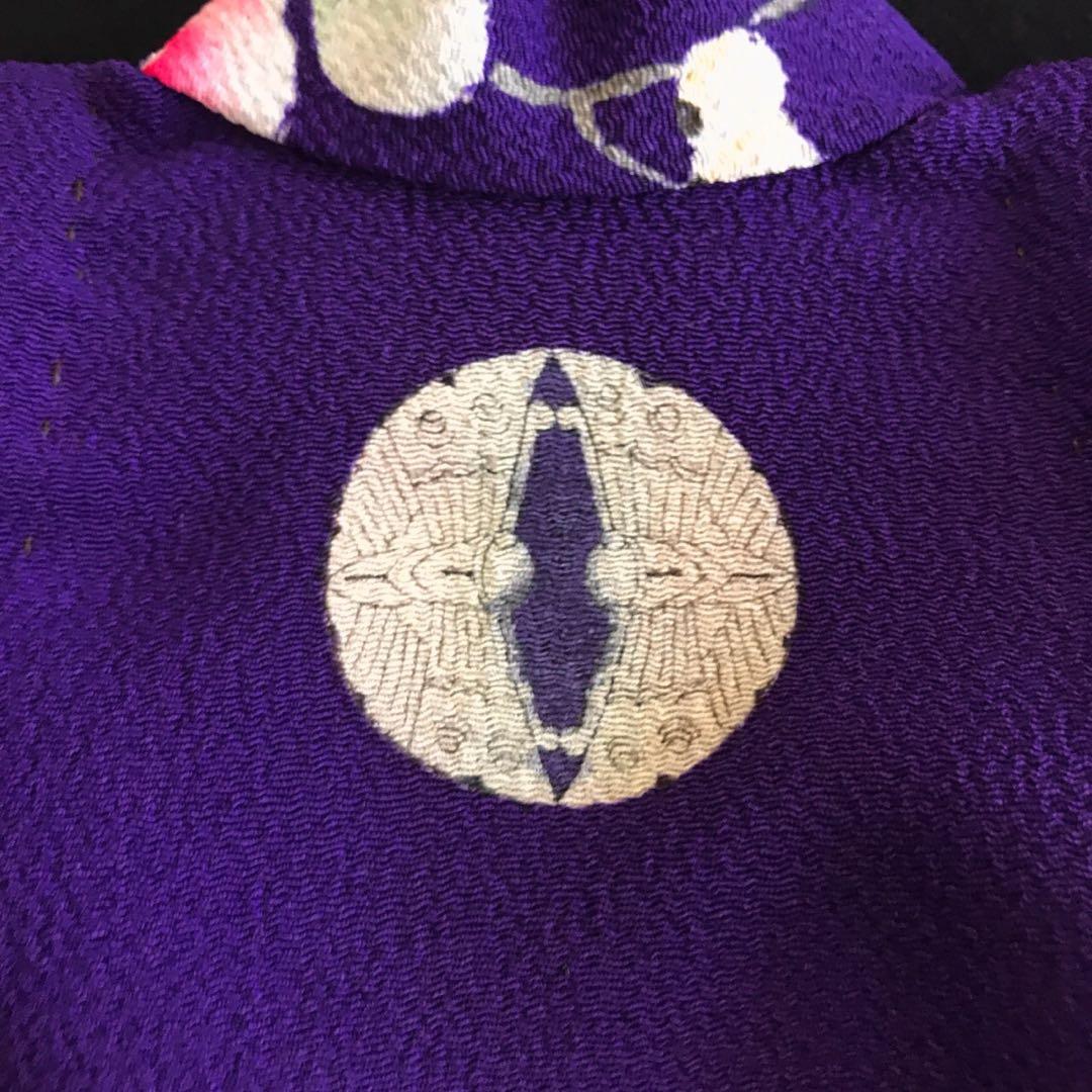 市松人形 12号 着物 セット アンティーク 縮緬 刺繍 帯 ＊ 大正 - メルカリ