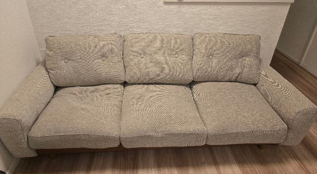 廃盤　unicoウニコ　カバーリングソファ 3シーター BETHANベサン