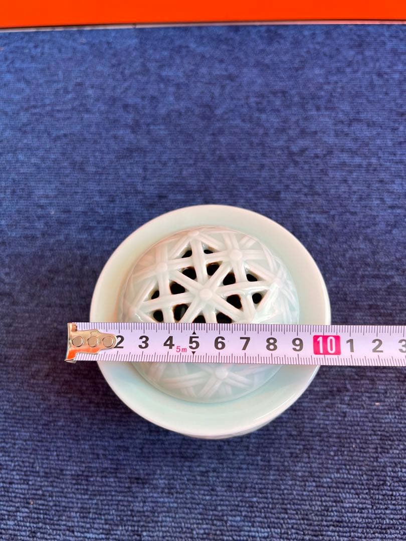 1101 鍋島焼　青磁　香炉